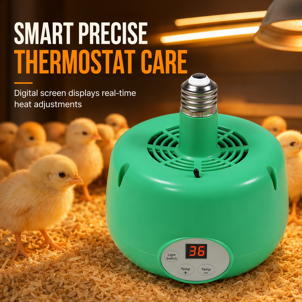 🐣 Intelligent Temperature Control Brooder Heater 🔥