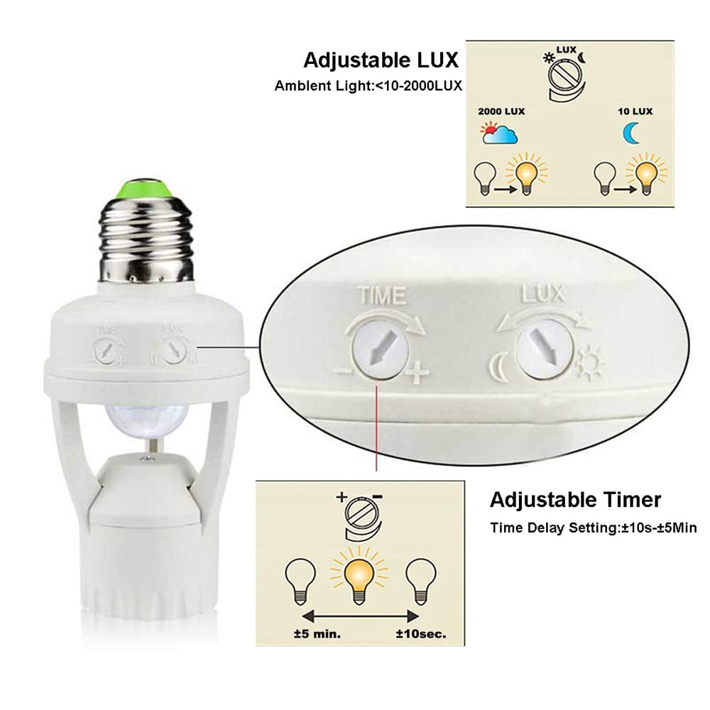 ⏳Time-Limited Special ⏰Motion Sensor Light Socket