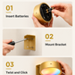 LED Puck Lights with Remote Control Battery Operated RGB Color Changing Under Cabinet Lighting Push Tap Night Light for Kitchen Closet Bedroom