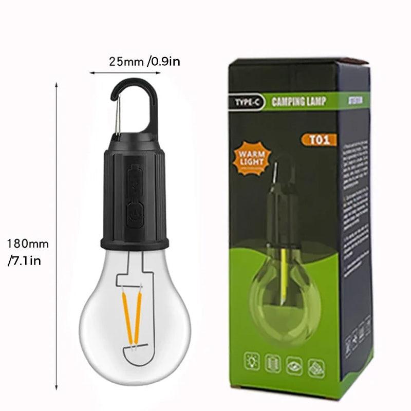 ✨ Hanging Camping Lantern – Vintage style, Type-C fast charge. 400mAh battery, soft glow. Use indoors or out. Great for DIY decor, fishing trips or patio ambiance. 🎣🏡